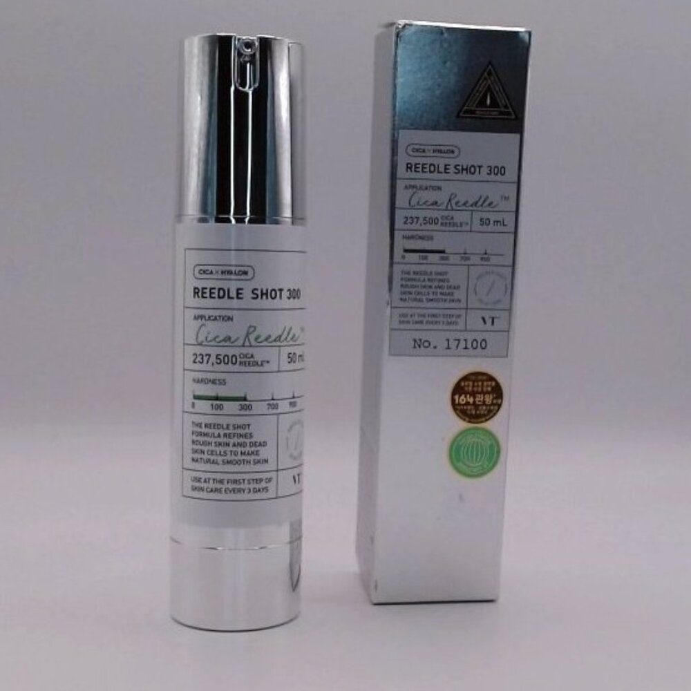 VT REEDLE SHOT 300 – CICA‎ + HYALON Ampoule 50mL, Skin Refining, **NEW**